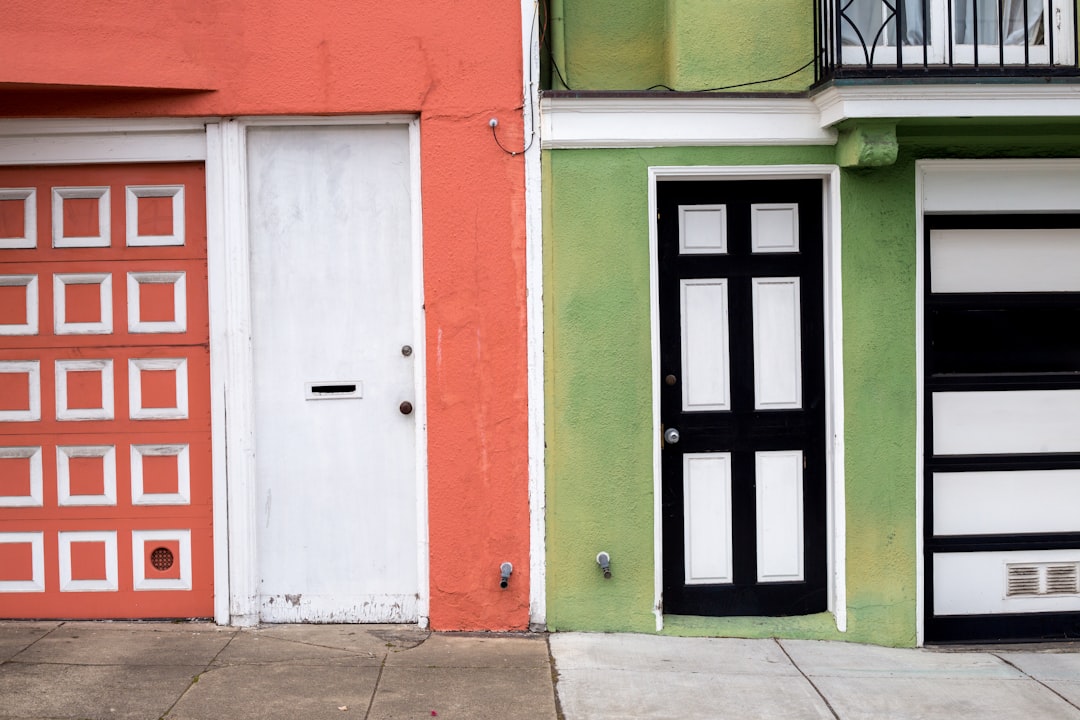 Photo Colorful door